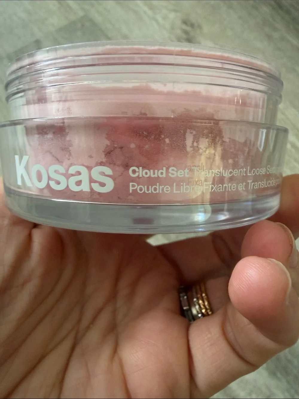 Kosas Cloud Set Translucent Candy Rose Ultra Transparent - Pink- Big Size